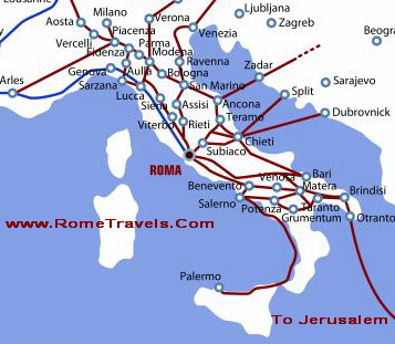 Via Francigena | The Pilgrimage Route to Rome | Pilgrims' Routes - Rome Travels | Home | Guide | Rome Tours | Rome Travel | Religious Holidays | Italy Pilgrimages | Italy Shore Excursions