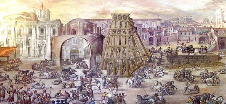 Transport of Vatican Obelisk (1586)